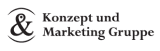 Referenz Kunde Konzept und Marketing Gruppe